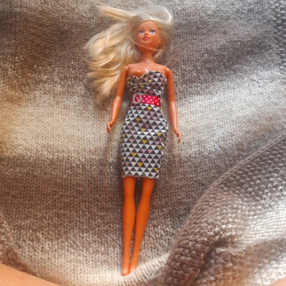 Barbie Red and Black Fashion Doll Set